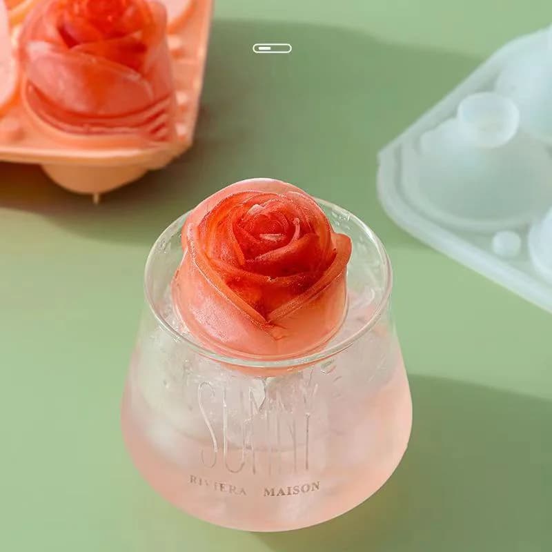 Форма для льда Rose на 4 ячейки