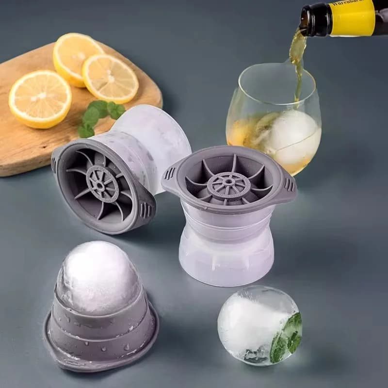 Форма для сферического льда для хоккея, 2 шт.